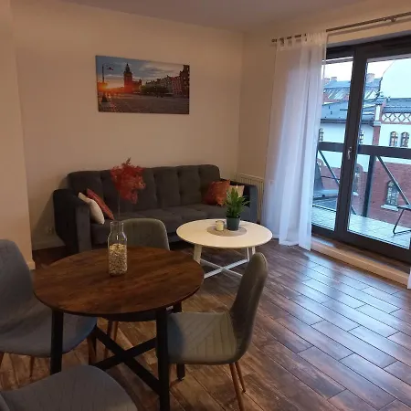 Elegancki Apartament Wrzeszcz Apartmán *